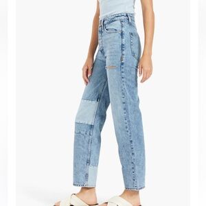 NWT Ksubi Brooklyn Patchwork Lifetime Reverse jeans. Size 24